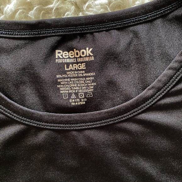 Reebok Mens Performance Muscle Tank Black Size Large - Picture 5 of 11